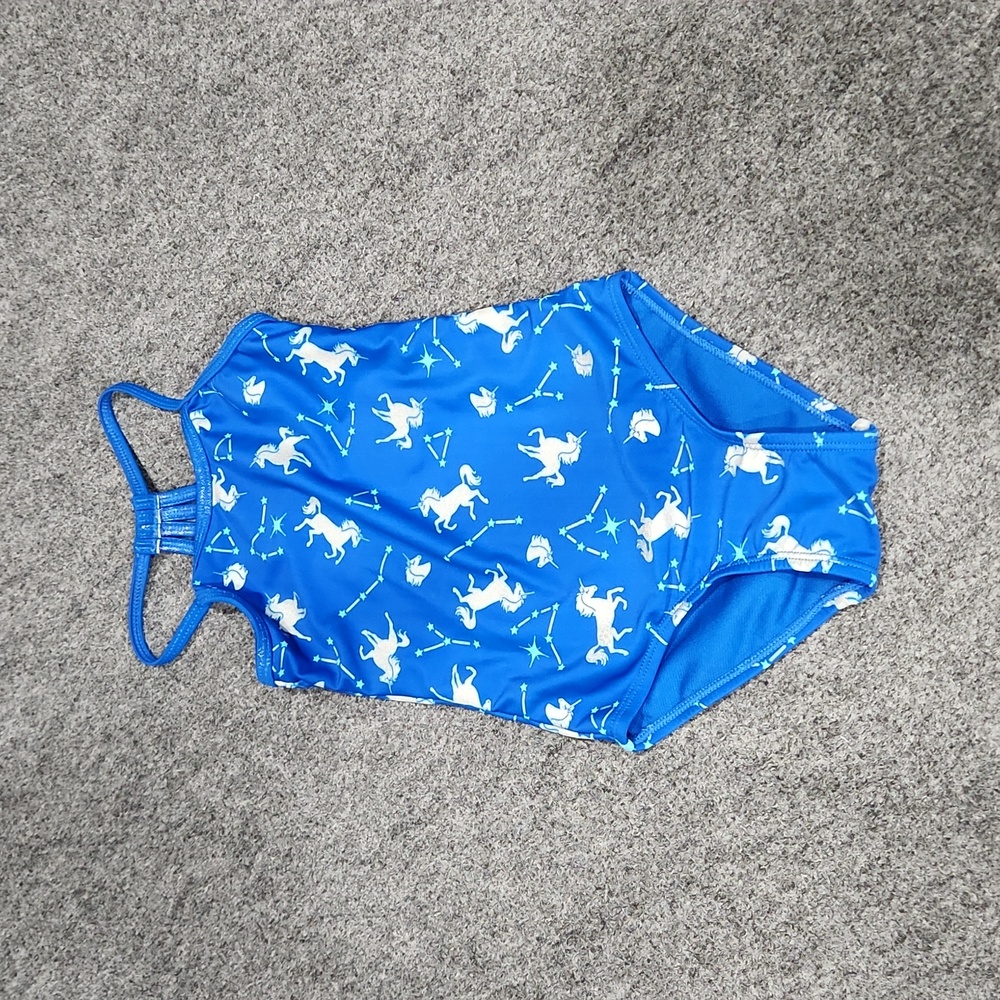 Toddler Girl Unicorn Swim Suit
